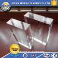 Jinan Jinbao 20mm acrílico transparente mesa tampo da mesa titulares de espessura pmma